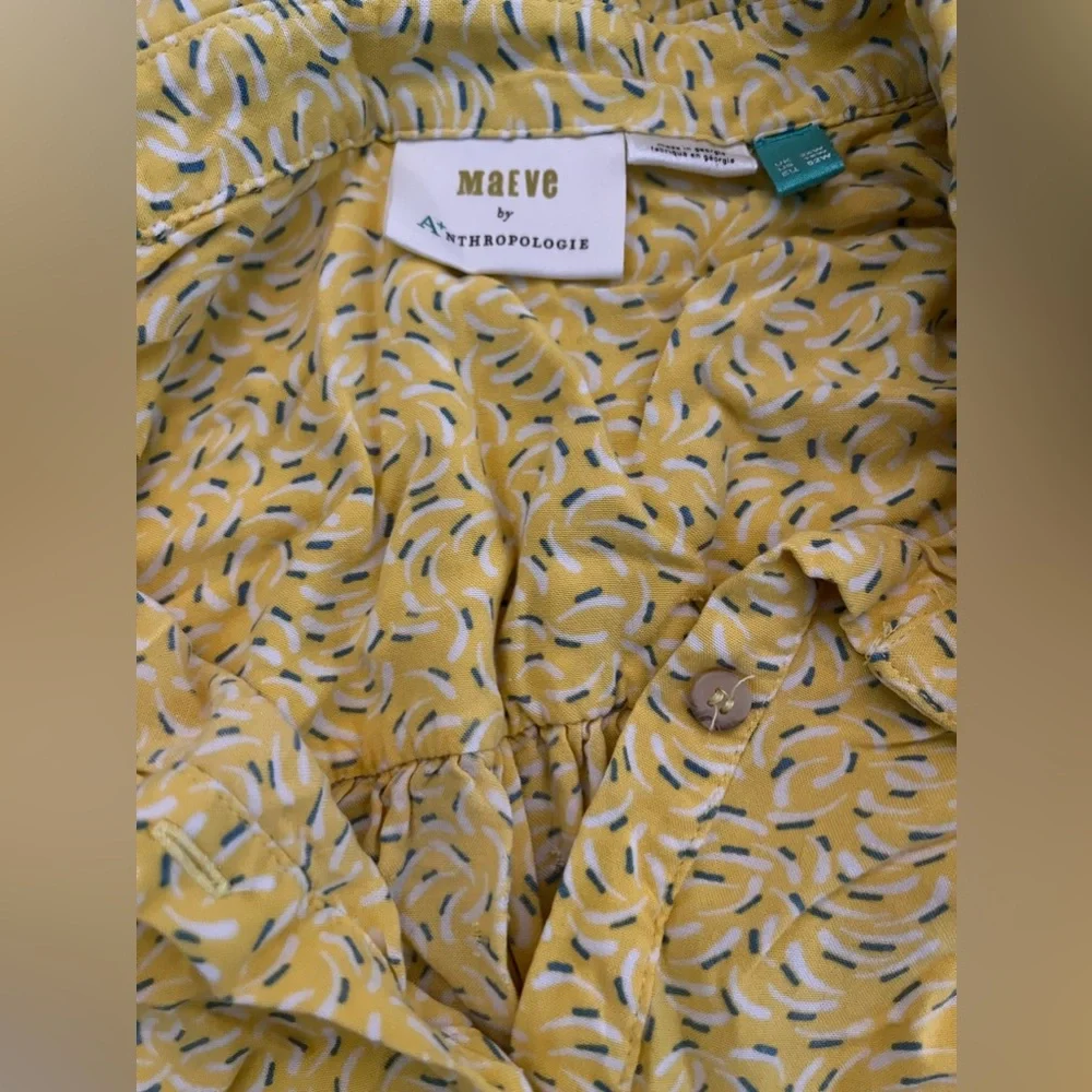 Anthropologie Mauve Blouse - Picture 3 of 3